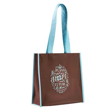 Plans To Give You Hope And A Future (Cotton Canvas Tote Bag)