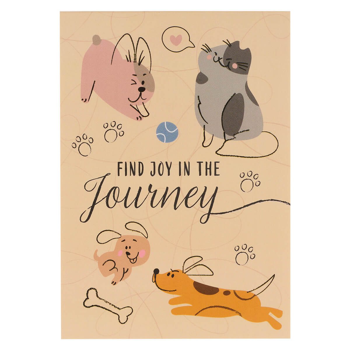 Find Joy In The Journey Pet Notepad