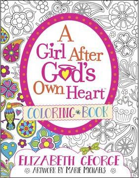 A Girl After Gods Own Heart Coloring Book (Paperback)