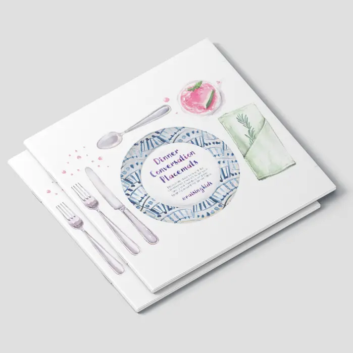 Dinner Conversation Placemats (Teen Version)