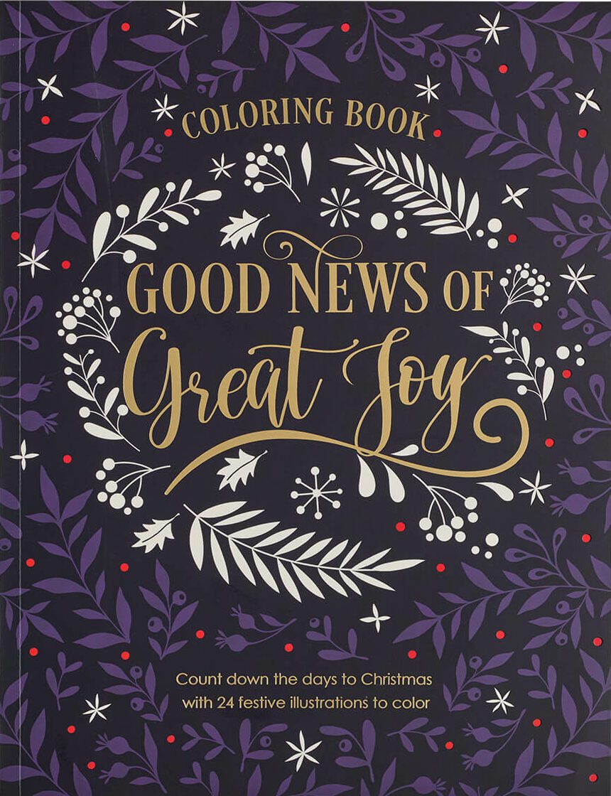 Good News Of Great Joy Coloring Book (Paperback)