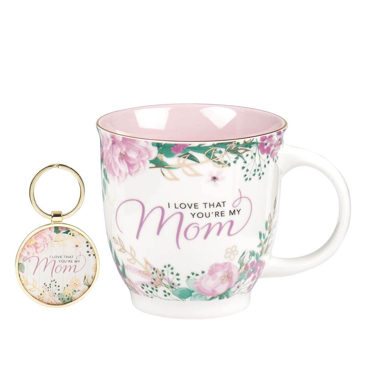 I Love That You're My Mom Mug And Key Ring Boxed Set