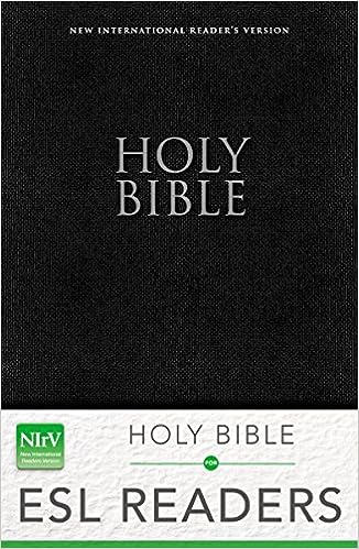 NIrV, Holy Bible For ESL Readers, Paperback, Black
