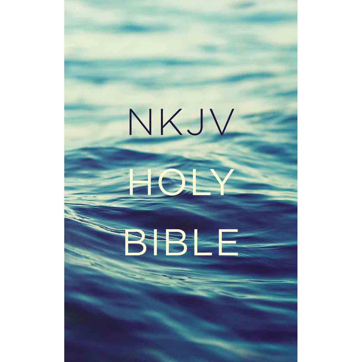 NKJV Value Outreach Bible Blue Scenic (Comfort Print)(Paperback)