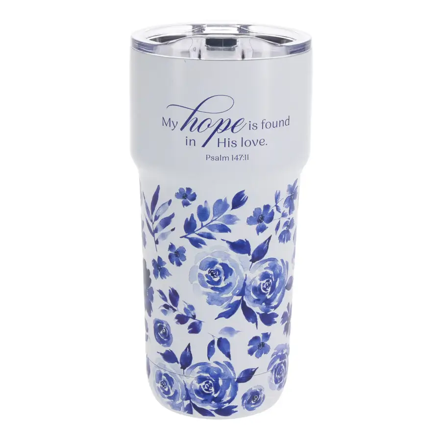 My Hope Is Found in His Love Stainless Steel Travel Mug