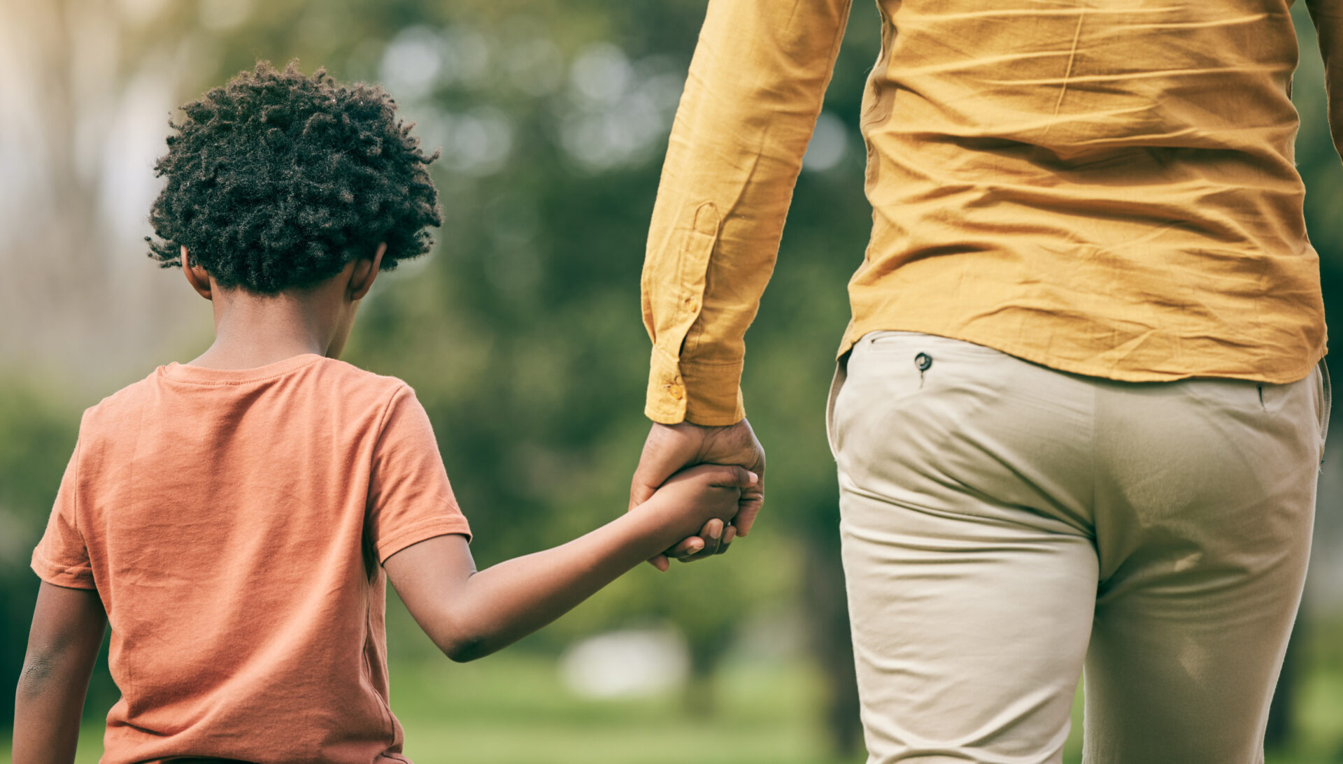 park-holding-hands-back-child-parent-walking-outdoor-adventure-wellness-relax-journey-love-support-childhood-kid-bonding-freedom-together-natural-spring-garden