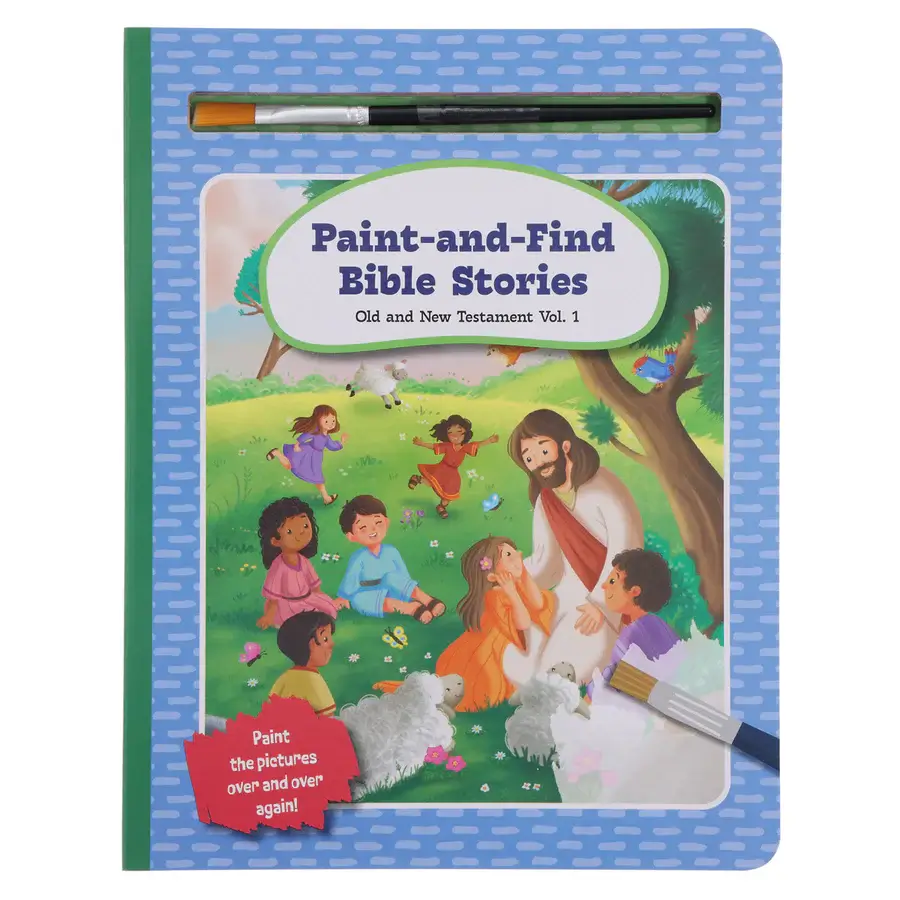 Old and New Testament Vol 1: Paint-and-Find Bible Stories (Board Book)